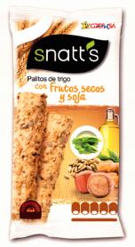 Imagen de SNATT\'S PALITOS DE TRIGO CON FRUTOS SECOS Y SOJA