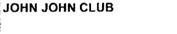 Imagen de JOHN JOHN CLUB