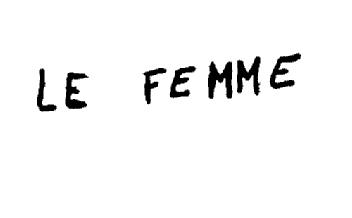 Imagen de LE FEMME