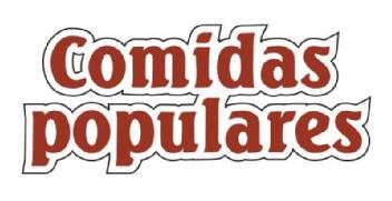 Imagen de COMIDAS POPULARES