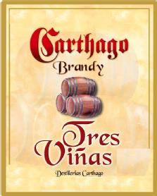 Imagen de CARTHAGO BRANDY TRES VIÑAS