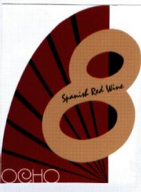 Imagen de SPANISH RED WINE OCHO 8