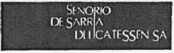 Imagen de SEÑORIO DE SARRIA DELICATESSEN S.A