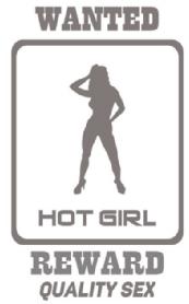 Imagen de WANTED HOT GIRL REWARD QUALITY SEX