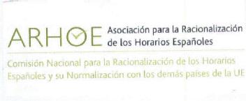 Imagen de ARHOE ASOCIACION PARA LA RACIONALIZACION DE LOS HORARIOS ESPAÑOLES