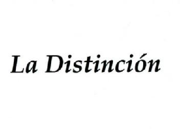 Imagen de LA DISTINCION