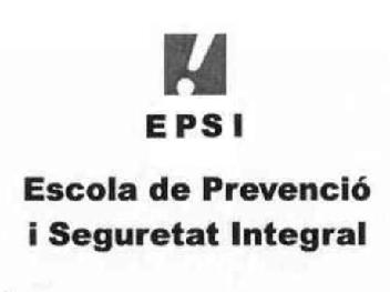 Imagen de EPSI ESCOLA DE PREVENCIO I SEGURETAT INTEGRAL