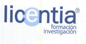 Imagen de LICENTIA FORMACION INVESTIGACION