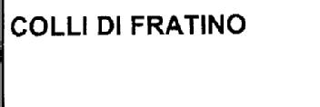Imagen de COLLI DI FRATINO