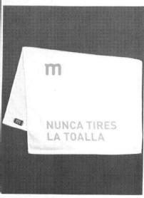 Imagen de M NUNCA TIRES LA TOALLA