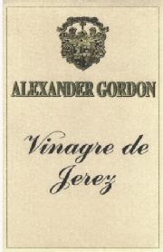 Imagen de ALEXANDER GORDON VINAGRE DE JEREZ