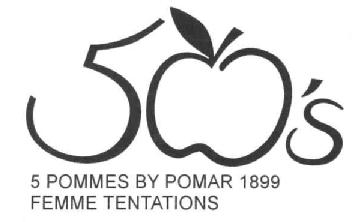Imagen de 5 POMMES BY POMAR 1899 FEMME TENTATIONS
