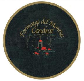 Imagen de FORMATGE DEL MONTSEC CENDRAT