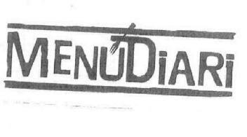 Imagen de MENUDIARI