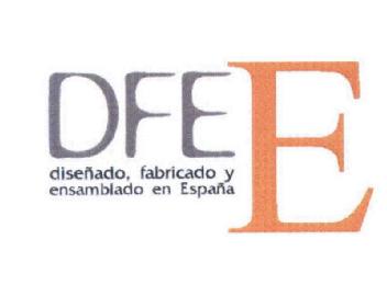 Imagen de DFEE DISEÑADO, FABRICADO Y ENSAMBLADO EN ESPAÑA
