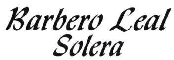 Imagen de BARBERO LEAL SOLERA