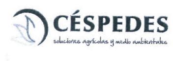 Imagen de CESPEDES SOLUCIONES AGRICOLAS Y MEDIO AMBIENTALES