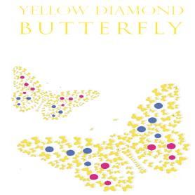 Imagen de YELLOW DIAMOND BUTTERFLY