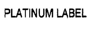 Imagen de PLATINUM LABEL