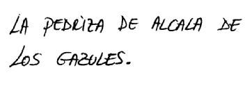 Imagen de LA PEDRIZA DE ALCALA DE LOS GAZULES