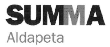 Imagen de SUMMA ALDAPETA