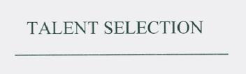 Imagen de TALENT SELECTION