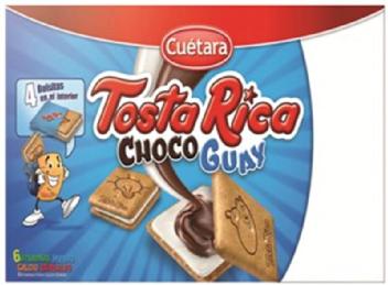 Imagen de CUETARA TOSTA RICA CHOCO GUAY