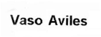 Imagen de VASO AVILES
