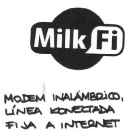 Imagen de MILK FI MODEN INALAMBRICO, LINEA KONECTADA FIJA A INTERNET