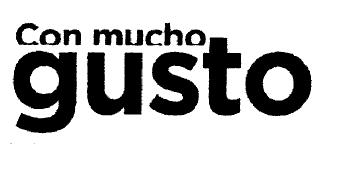 Imagen de CON MUCHO GUSTO
