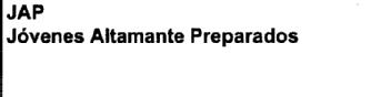 Imagen de JAP JOVENES ALTAMENTE PREPARADOS