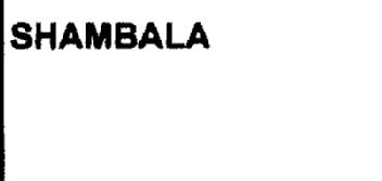 Imagen de SHAMBALA