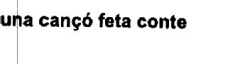 Imagen de UNA CANCO FETA CONTE