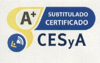 Imagen de A+ SUBTITULADO CERTIFICADO CESYA