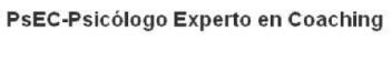 Imagen de PSEC-PSICOLOGO EXPERTO EN COACHING