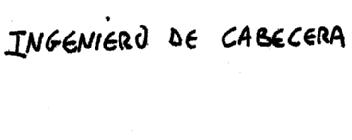 Imagen de INGENIERO DE CABECERA