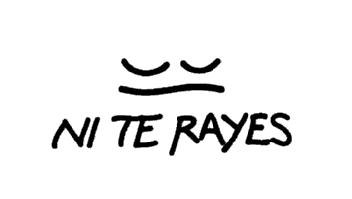 Imagen de NI TE RAYES