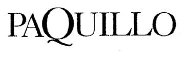 Imagen de PAQUILLO