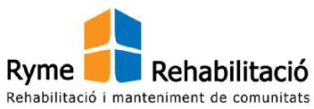 Imagen de RYME REHABILITACIO REHABILITACIO I MANTENIMENT DE COMUNITATS