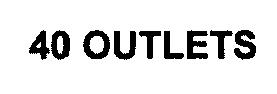 Imagen de 40 OUTLETS