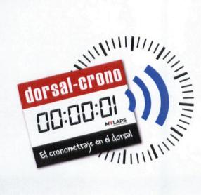 Imagen de DORSAL CRONO EL CRONOMETRAJE EN EL DORSAL