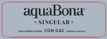 Imagen de AQUABONA SINGULAR AGUA MINERAL NATURAL CON GAS CARBONICO AÑADIDO