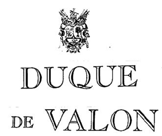 Imagen de DUQUE DE VALON