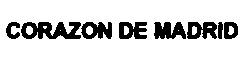 Imagen de CORAZON DE MADRID