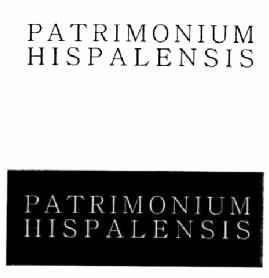 Imagen de PATRIMONIUM HISPALENSIS PATRIMONIUM HISPALENSIS