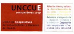 Imagen de UNCCUE CONSUMIDORES.COOP UNION DE COOPERATIVAS DE CONSUMIDORES Y USUARIOS DE ESPAÑA