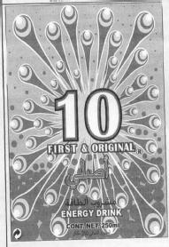 Imagen de 10 FIRST & ORIGINAL ENERGY DRINK