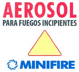 Imagen de MINIFIRE AEROSOL PARA FUEGOS INCIPIENTES