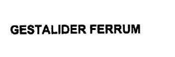 Imagen de GESTALIDER FERRUM