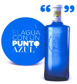 Imagen de EL AGUA CON UN PUNTO AZUL SOLAN DE CABRAS